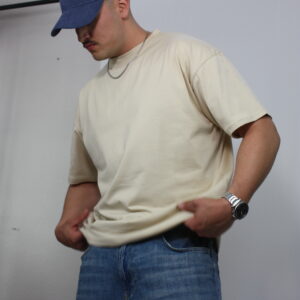 T-Shirt Oversize Areia - Image 4