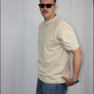 T-Shirt Oversize Areia - Image 1